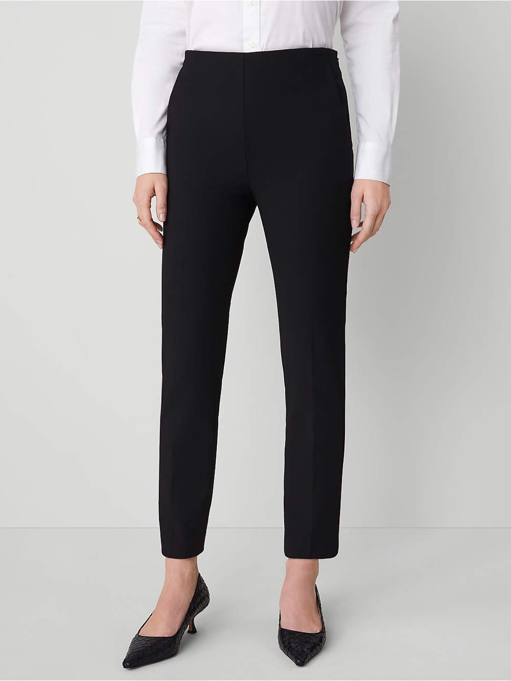 Ann Taylor Side Zip Ankle Pant